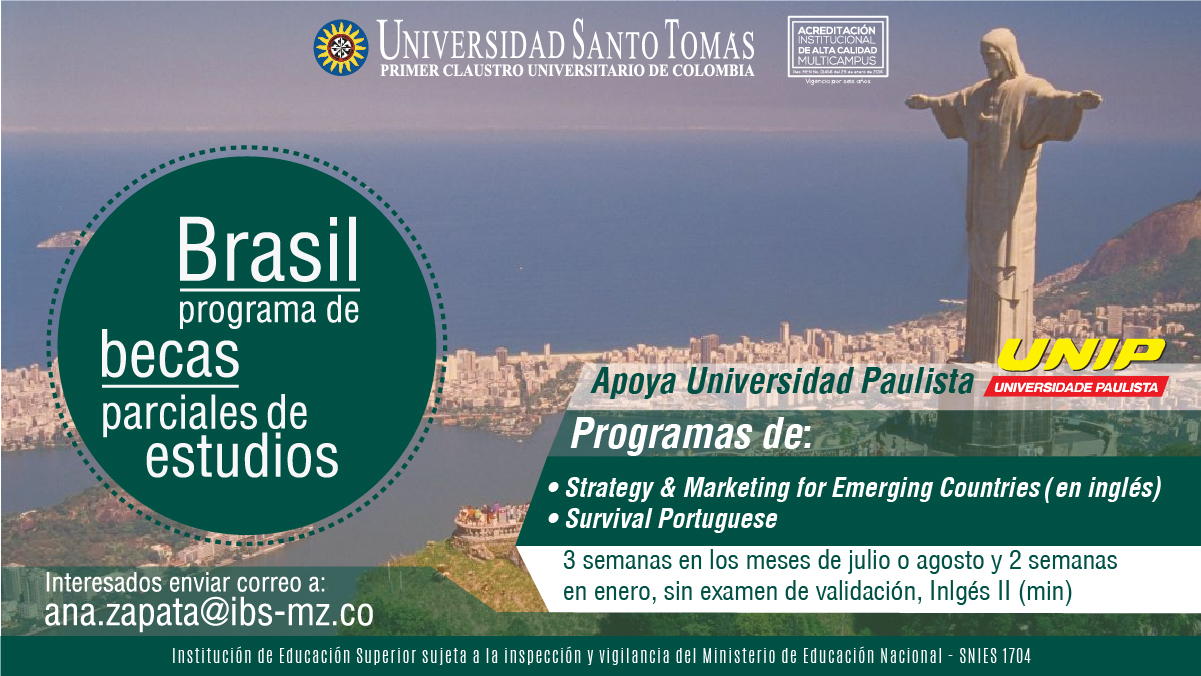 Becas Unip Brazil mailing